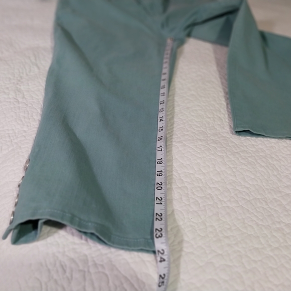 Code Bleu Women's Capri 18W Blue Jeans 100%Cotton - Picture 6 of 13